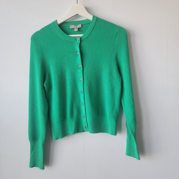 J.CREW Sweaters - J crew womens New Jackie cardigan size S in premium ultra-fine cotton blend